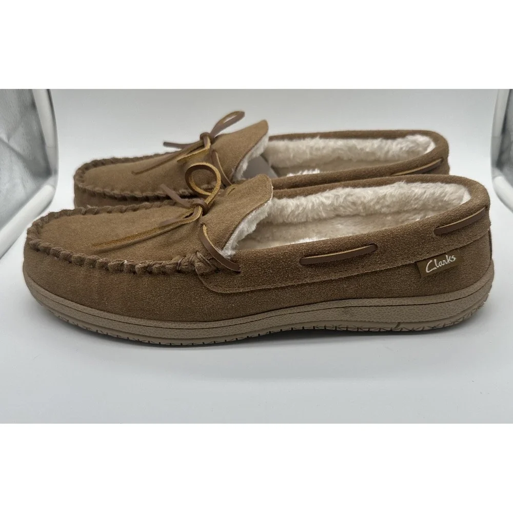 Clarks Men's Moccasin Slippers Shoes Size 10M